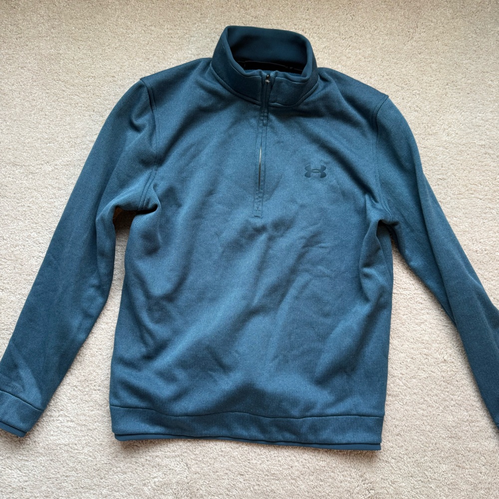 Under Armour Blue Quarter zip Sweater